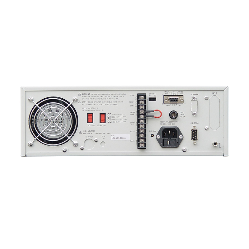 Probador de alto voltaje con resistencia CA/CC/IR serie TH9201